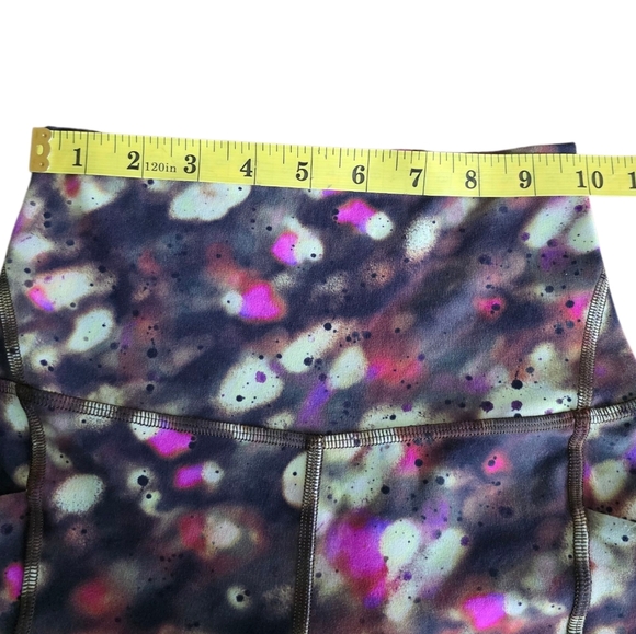 Lululemon Align High-Rise Pant 25" Soft Focus Splatter Green Multi Size 2 - Picture 13 of 14